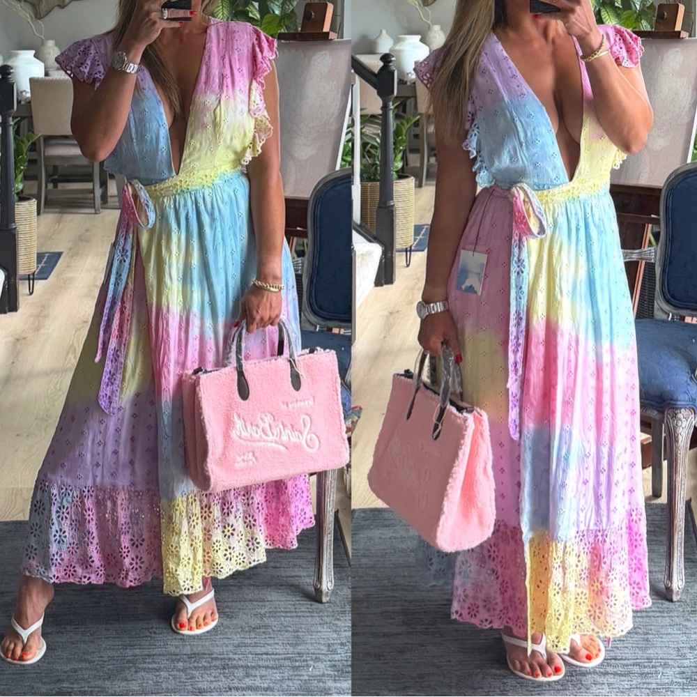 MC2 Saint Barth Pink Plush Tote Bag